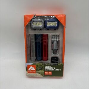 Ozark Trail 5-pack Mini LED Flashlight Set 80 Lumens, 5 Colors + 15 Batteries